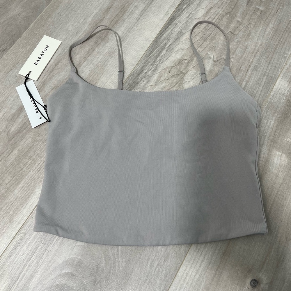 Aritzia cropped contour tank